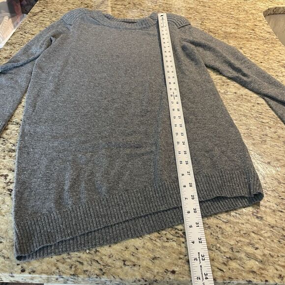 Marc By Marc Jacobs Gray Y2K Asymmetrical Wool Cashmere Sweater Tunic - Picture 11 of 11